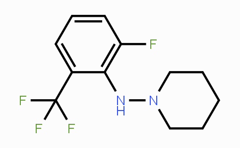 CAS No. 1713163-53-1, N-(2-Fluoro-6-(trifluoromethyl)-phenyl)piperidin-1-amine