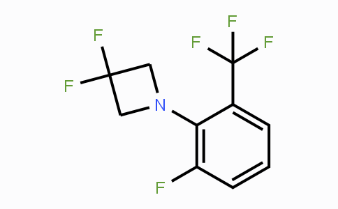 CAS No. 1707367-49-4, 3,3-Difluoro-1-(2-fluoro-6-(trifluoromethyl)-phenyl)azetidine