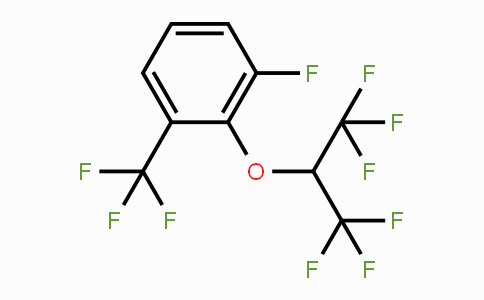 CAS No. 1779122-21-2, 1-Fluoro-2-(1,1,1,3,3,3-hexafluoropropan-2-yloxy)-3-(trifluoromethyl)benzene