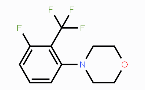 CAS No. 1774897-47-0, 4-(3-Fluoro-2-(trifluoromethyl)phenyl)morpholine