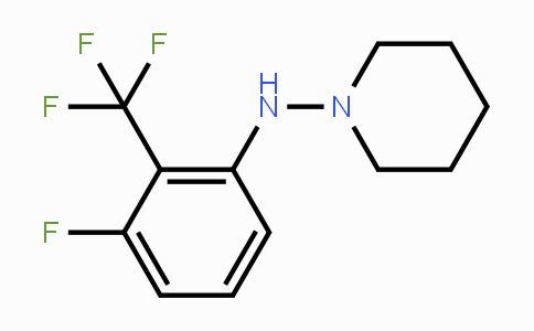 CAS No. 1713163-59-7, N-(3-Fluoro-2-(trifluoromethyl)-phenyl)piperidin-1-amine
