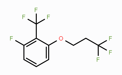 CAS No. 1779122-52-9, 1-Fluoro-2-(trifluoromethyl)-3-(3,3,3-trifluoropropoxy)benzene
