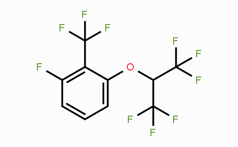 CAS No. 1774895-18-9, 1-Fluoro-3-(1,1,1,3,3,3-hexafluoropropan-2-yloxy)-2-(trifluoromethyl)benzene