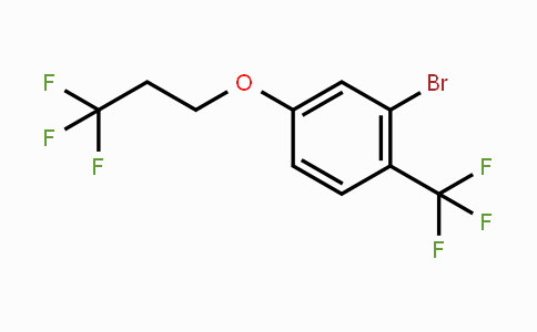 CAS No. 1774895-22-5, 2-Bromo-1-(trifluoromethyl)-4-(3,3,3-trifluoropropoxy)benzene