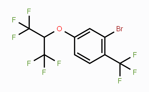 CAS No. 1779132-37-4, 2-Bromo-4-(1,1,1,3,3,3-hexafluoropropan-2-yloxy)-1-(trifluoromethyl)benzene