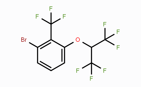 CAS No. 1774897-62-9, 1-Bromo-3-(1,1,1,3,3,3-hexafluoropropan-2-yloxy)-2-(trifluoromethyl)benzene