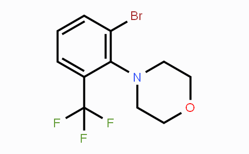 CAS No. 1707392-16-2, 4-(2-Bromo-6-(trifluoromethyl)phenyl)morpholine