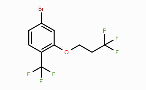 CAS No. 1774897-76-5, 4-Bromo-1-(trifluoromethyl)-2-(3,3,3-trifluoropropoxy)benzene