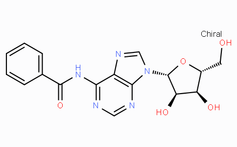 4546-55-8 | N6-ベンゾイルアデノシン水和物