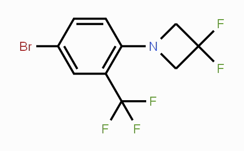 CAS No. 1779127-91-1, 1-(4-Bromo-2-(trifluoromethyl)-phenyl)-3,3-difluoroazetidine