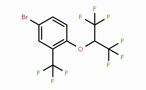 CAS No. 1713160-33-8, 4-Bromo-1-(1,1,1,3,3,3-hexafluoropropan-2-yloxy)-2-(trifluoromethyl)benzene