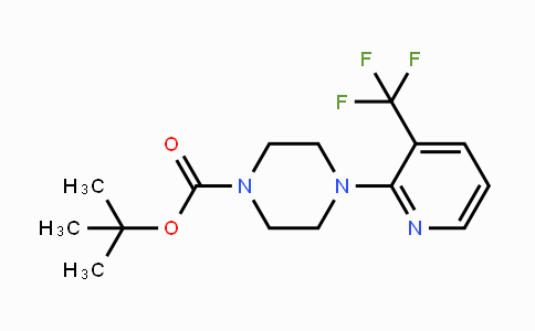 CAS No. 946399-62-8, tert-Butyl 4-(3-(trifluoromethyl)pyridin-2-yl)piperazine-1-carboxylate