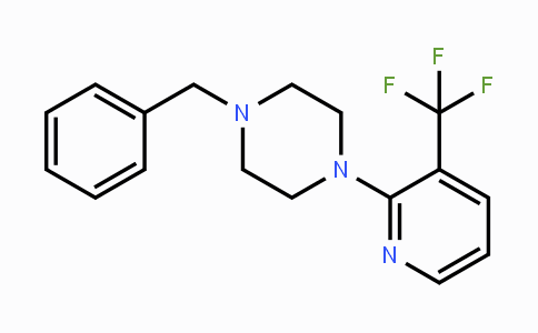 CAS No. 1043475-80-4, 1-Benzyl-4-(3-(trifluoromethyl)-pyridin-2-yl)piperazine