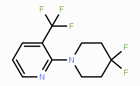 CAS No. 1707367-69-8, 2-(4,4-Difluoropiperidin-1-yl)-3-(trifluoromethyl)pyridine