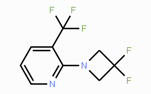 CAS No. 1779123-40-8, 2-(3,3-Difluoroazetidin-1-yl)-3-(trifluoromethyl)pyridine