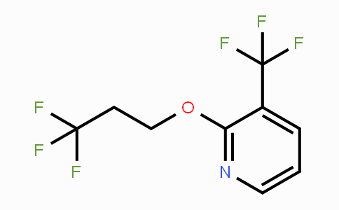 CAS No. 1774897-87-8, 3-(Trifluoromethyl)-2-(3,3,3-trifluoropropoxy)pyridine