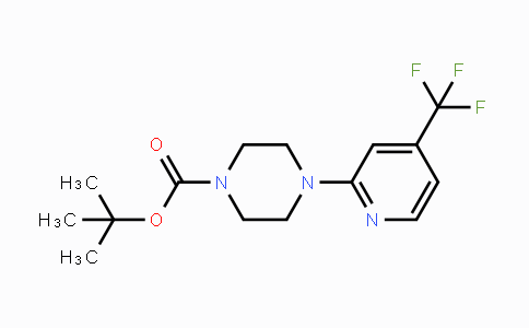 CAS No. 1774896-04-6, tert-Butyl 4-(4-(trifluoromethyl)pyridin-2-yl)piperazine-1-carboxylate