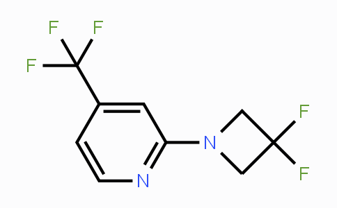 CAS No. 1707367-70-1, 2-(3,3-Difluoroazetidin-1-yl)-4-(trifluoromethyl)pyridine
