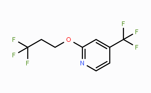 CAS No. 1774897-94-7, 4-(Trifluoromethyl)-2-(3,3,3-trifluoropropoxy)pyridine