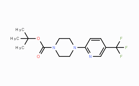 CAS No. 1232433-14-5, tert-Butyl 4-(5-(trifluoromethyl)pyridin-2-yl)piperazine-1-carboxylate