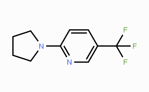 CAS No. 132664-23-4, 2-(Pyrrolidin-1-yl)-5-(trifluoromethyl)pyridine