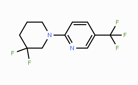 CAS No. 1707605-14-8, 2-(3,3-Difluoropiperidin-1-yl)-5-(trifluoromethyl)pyridine