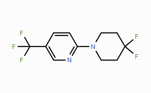 CAS No. 1713162-79-8, 2-(4,4-Difluoropiperidin-1-yl)-5-(trifluoromethyl)pyridine