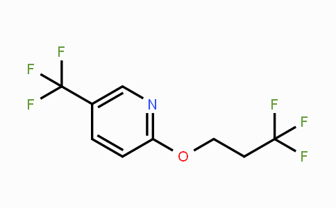 CAS No. 1779123-63-5, 5-(Trifluoromethyl)-2-(3,3,3-trifluoropropoxy)pyridine