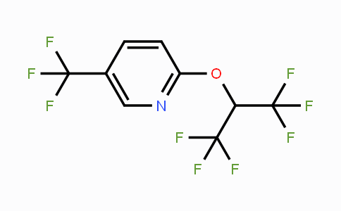 CAS No. 1779128-02-7, 2-(1,1,1,3,3,3-Hexafluoropropan-2-yloxy)-5-(trifluoromethyl)pyridine