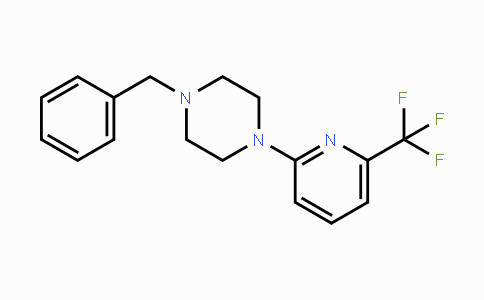 CAS No. 203048-21-9, 1-Benzyl-4-(6-(trifluoromethyl)-pyridin-2-yl)piperazine