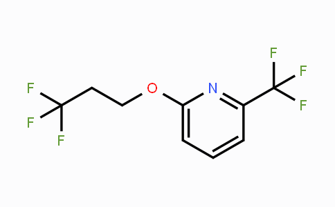CAS No. 1779122-58-5, 2-(Trifluoromethyl)-6-(3,3,3-trifluoropropoxy)pyridine
