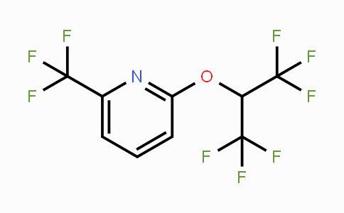CAS No. 1707358-17-5, 2-(1,1,1,3,3,3-Hexafluoropropan-2-yloxy)-6-(trifluoromethyl)pyridine