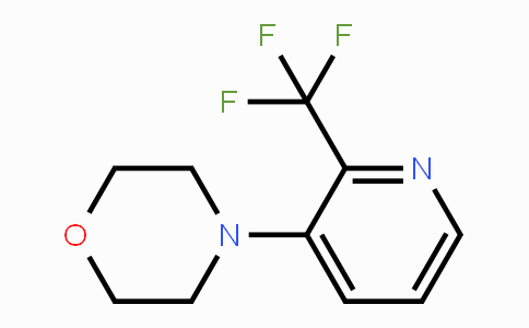 CAS No. 1707392-28-6, 4-(2-(Trifluoromethyl)pyridin-3-yl)morpholine