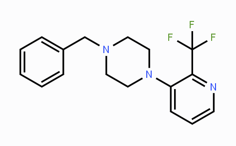 CAS No. 1774898-22-4, 1-Benzyl-4-(2-(trifluoromethyl)-pyridin-3-yl)piperazine