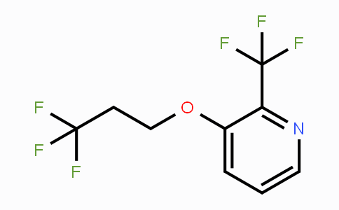 CAS No. 1707358-18-6, 2-(Trifluoromethyl)-3-(3,3,3-trifluoropropoxy)pyridine