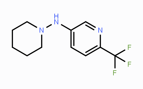 CAS No. 1779124-21-8, N-(Piperidin-1-yl)-6-(trifluoromethyl)-pyridin-3-amine