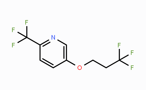 CAS No. 1707392-44-6, 2-(Trifluoromethyl)-5-(3,3,3-trifluoropropoxy)pyridine