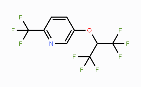CAS No. 1707605-18-2, 5-(1,1,1,3,3,3-Hexafluoropropan-2-yloxy)-2-(trifluoromethyl)pyridine