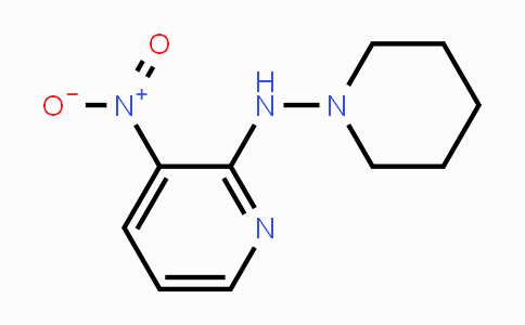 CAS No. 1549866-67-2, 3-Nitro-N-(piperidin-1-yl)pyridin-2-amine