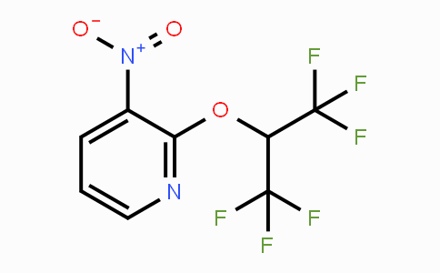 CAS No. 1779123-11-3, 2-(1,1,1,3,3,3-Hexafluoropropan-2-yloxy)-3-nitropyridine