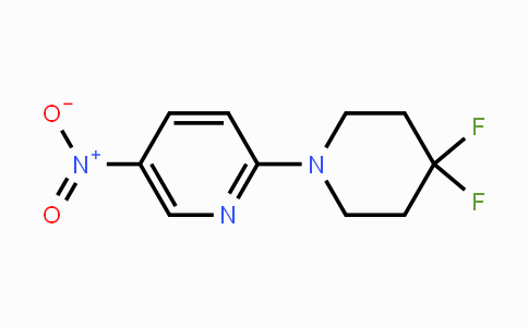 CAS No. 1258234-21-7, 2-(4,4-Difluoropiperidin-1-yl)-5-nitropyridine