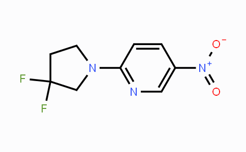 CAS No. 1779124-58-1, 2-(3,3-Difluoropyrrolidin-1-yl)-5-nitropyridine