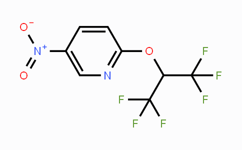 CAS No. 917924-00-6, 2-(1,1,1,3,3,3-Hexafluoropropan-2-yloxy)-5-nitropyridine