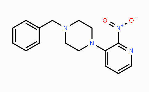 CAS No. 1779123-17-9, 1-Benzyl-4-(2-nitropyridin-3-yl)piperazine