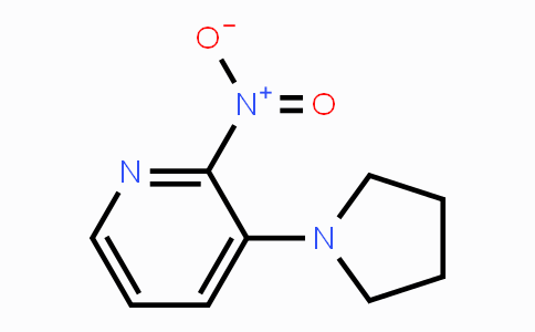 CAS No. 1407153-35-8, 2-Nitro-3-(pyrrolidin-1-yl)pyridine