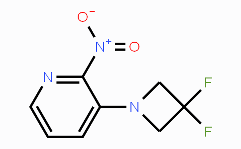 CAS No. 1779124-76-3, 3-(3,3-Difluoroazetidin-1-yl)-2-nitropyridine