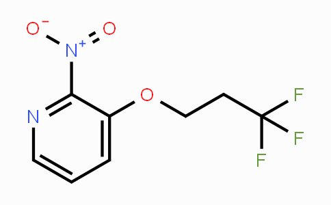 CAS No. 1389827-42-2, 2-Nitro-3-(3,3,3-trifluoropropoxy)pyridine