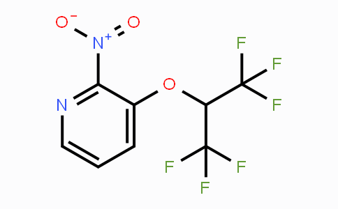 CAS No. 1707602-38-7, 3-(1,1,1,3,3,3-Hexafluoropropan-2-yloxy)-2-nitropyridine