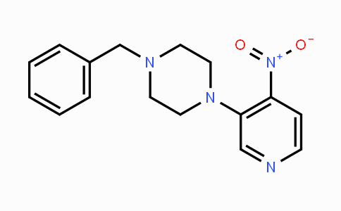 CAS No. 1779124-82-1, 1-Benzyl-4-(4-nitropyridin-3-yl)piperazine