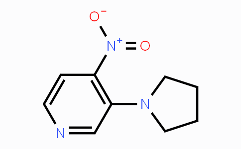 CAS No. 1713160-45-2, 4-Nitro-3-(pyrrolidin-1-yl)pyridine